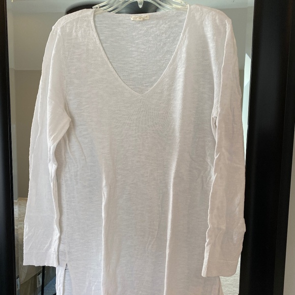 Eileen Fisher Linen Cotton Sweater/Tunic - Picture 1 of 5